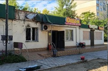 Два магазина в Новой Каховке получили повреждения при атаке украинского БпЛА