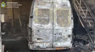 Юрий Котенок: Автобаза в Херсоне, которую активно использовали боевики ВСУ
