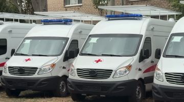 Владимир Сальдо: Скорая помощь Херсонской области получила 10 новых бронированных автомобилей