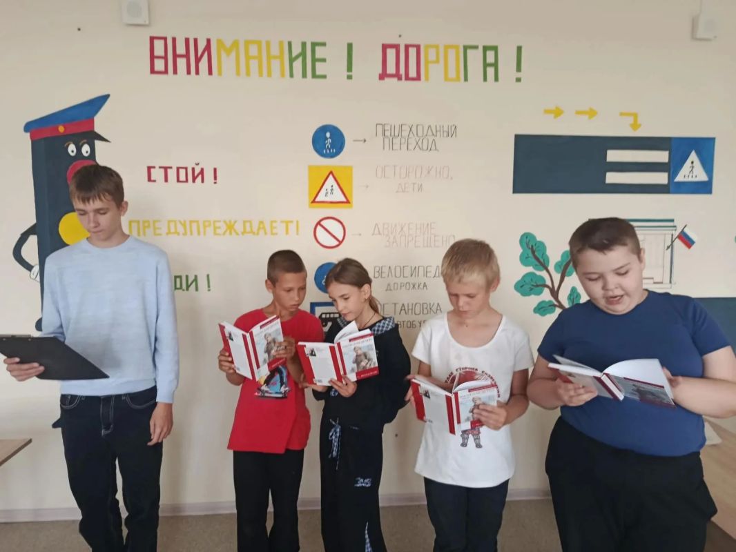 В Красненской школе прошла Неделя безопасности дорожного движения