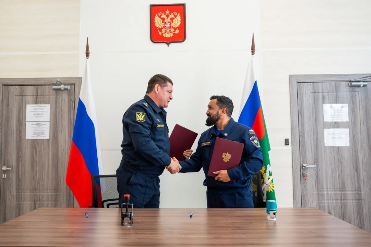 Всероссийский студенческий корпус спасателей заключил соглашение о сотрудничестве с ГУ ФССП России по Херсонской области