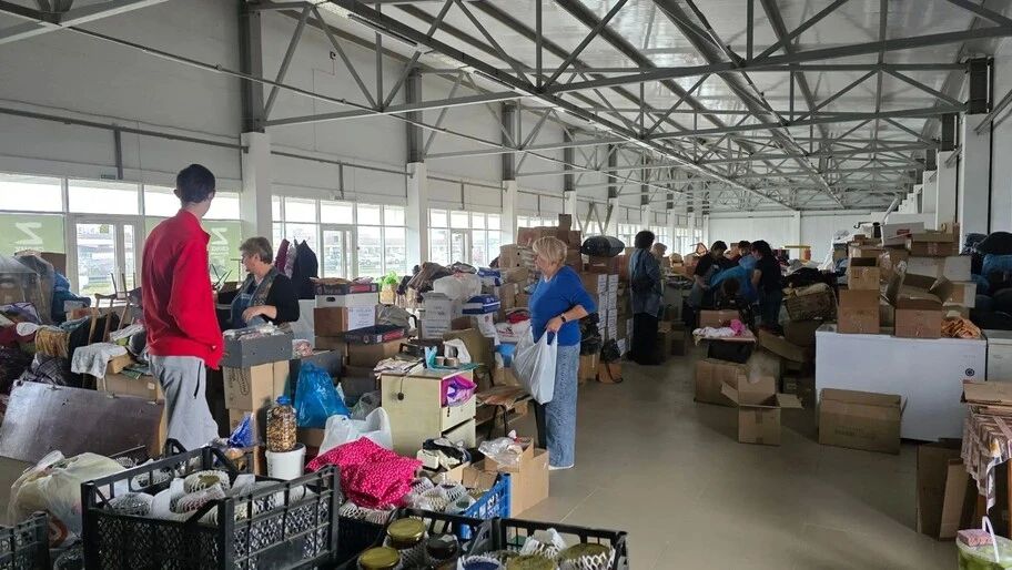В Каховский округ привезли генераторы из Краснодарского края