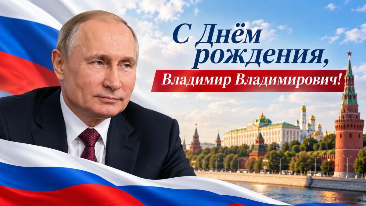 Глава Великолепетихского муниципального округа Ольга Барановская поздравляет Президента Российской Федерации Владимира Владимировича Путина с Днём рождения!