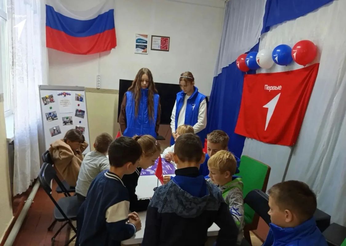 Первые организовали игровую программу для «Орлят России»