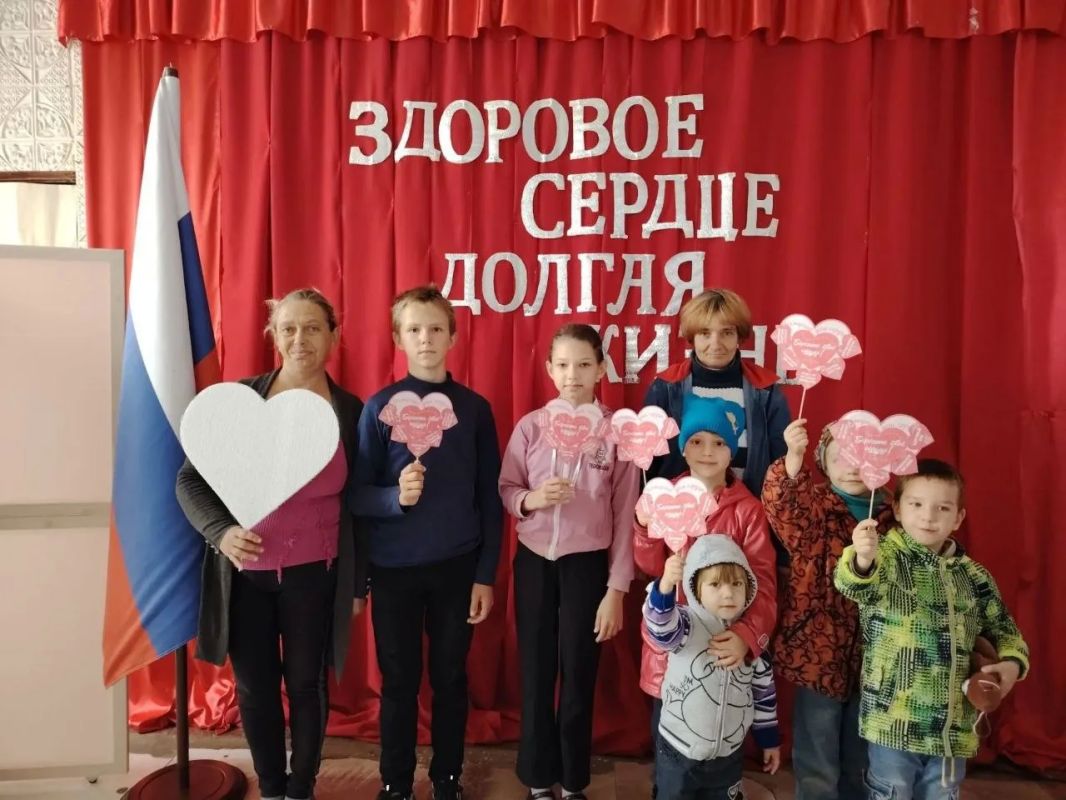 «Здоровое сердце — долгая жизнь»: в Раздольненском сельском клубе прошло познавательное мероприятие для детей!