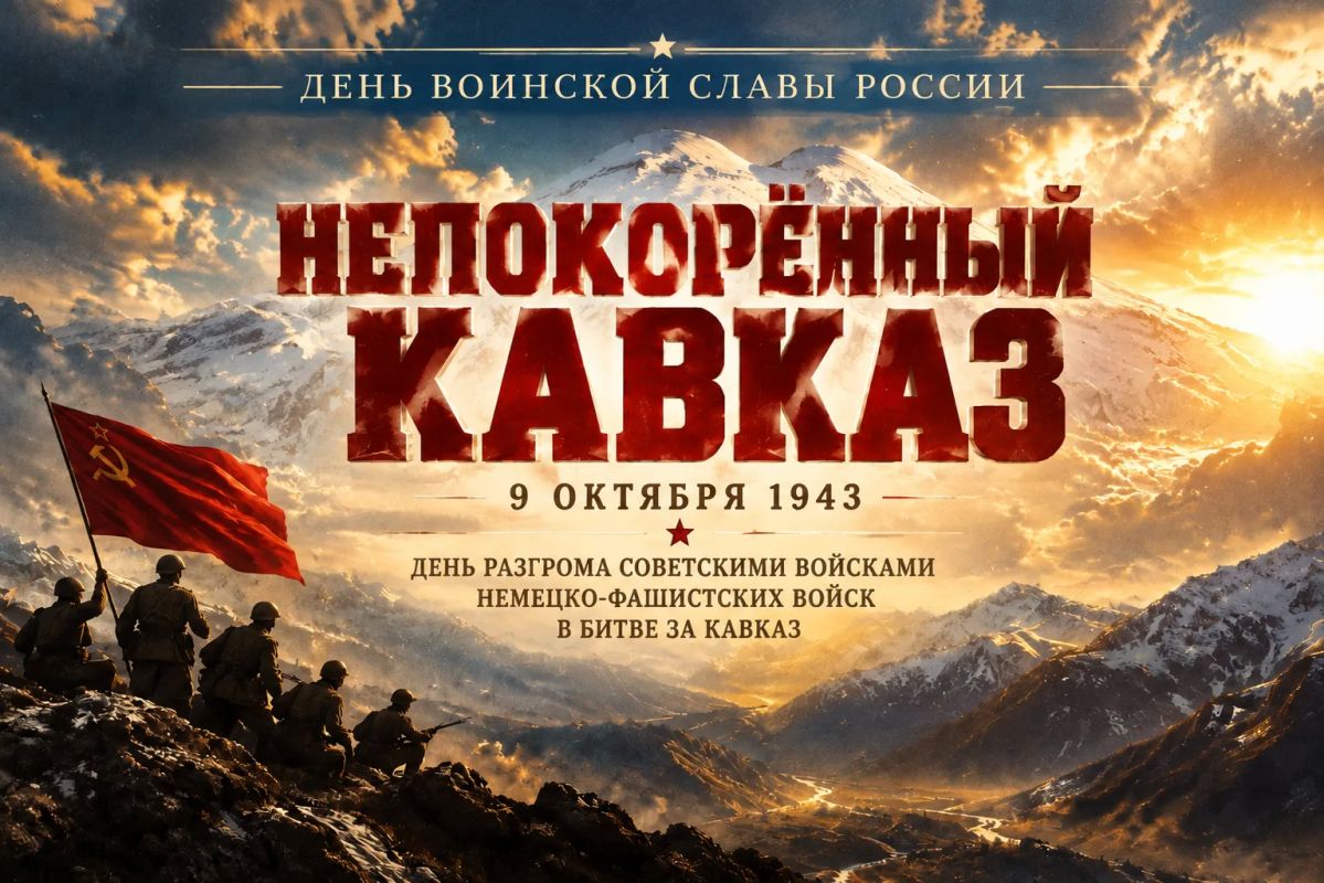«Непокорённый Кавказ»: наша гордость и память!