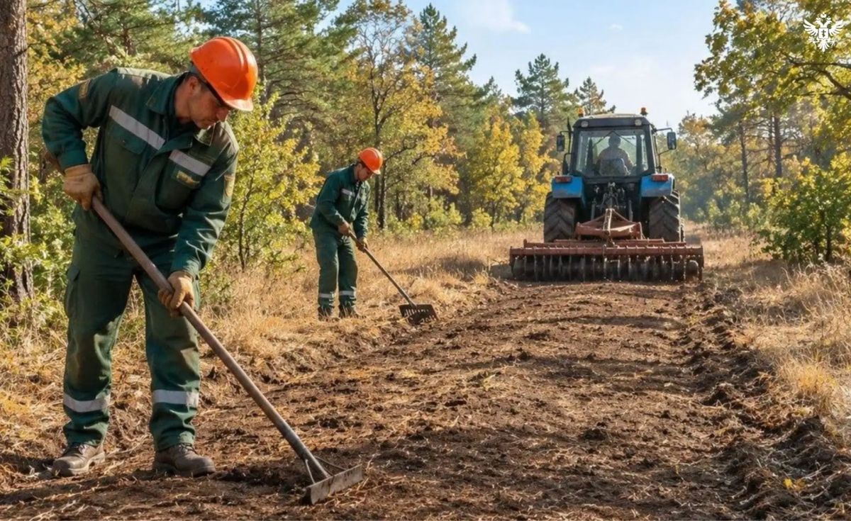 За сентябрь в Херсонской области обустроили и обновили 131,1 км противопожарных минерализованных полос