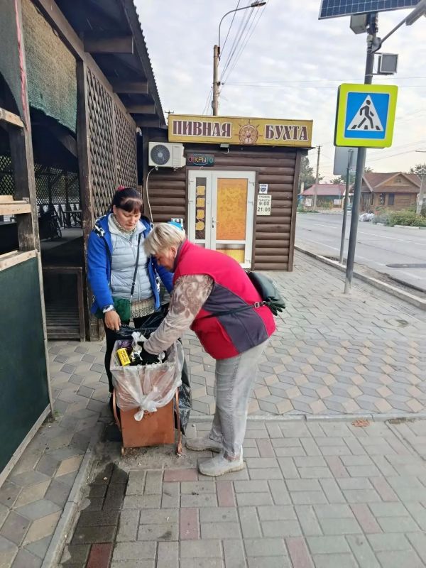 Благоустройство Генического округа: работы МКУ «Азовкоммунсервис»
