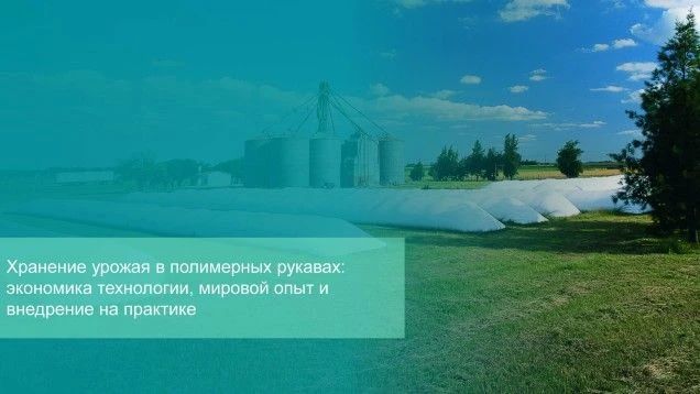 Хранение урожая в полимерных рукавах: экономика, проверенная временем и наукой