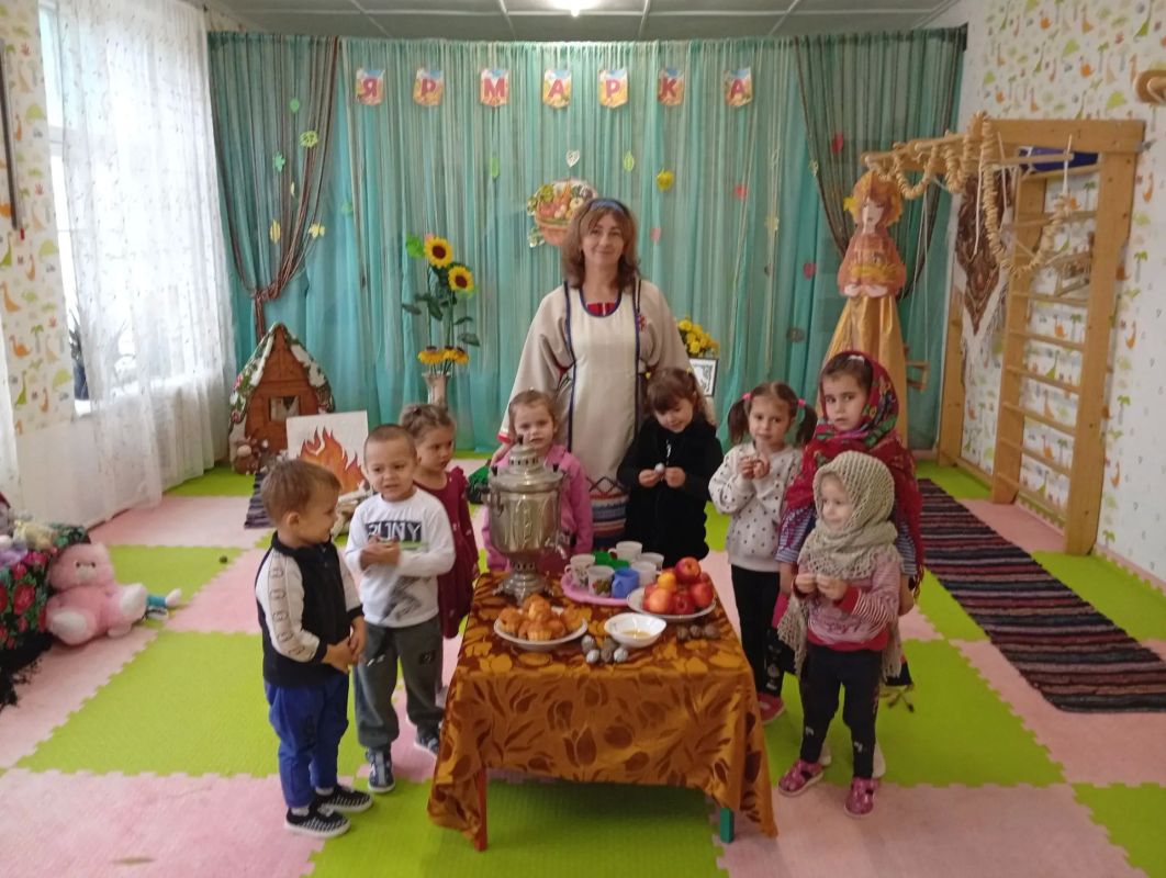 В Привольском детском саду «Золотой ключик» отметили светлый праздник Покрова Пресвятой Богородицы
