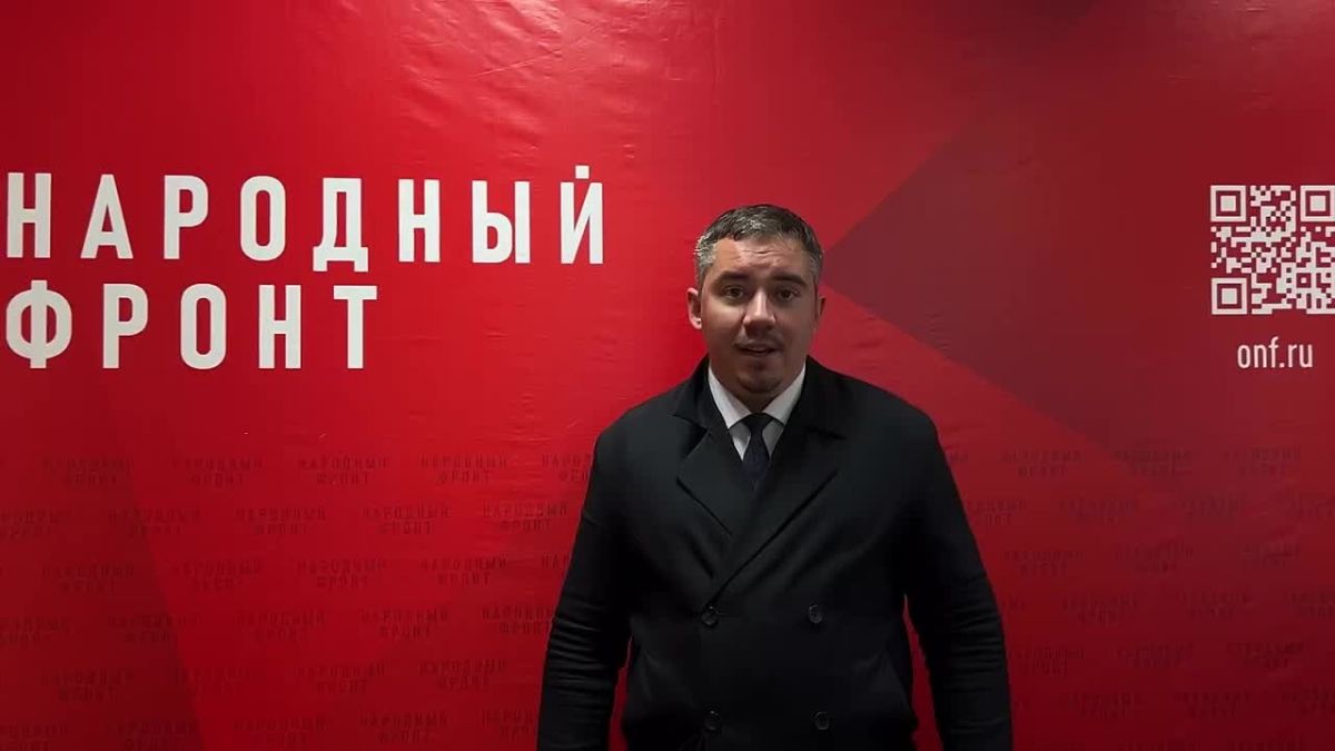 Глеб Шабонин, руководитель регионального отделения Народного Фронта Рязанской области, поздравляет жителей Каховки с 235-летием города!