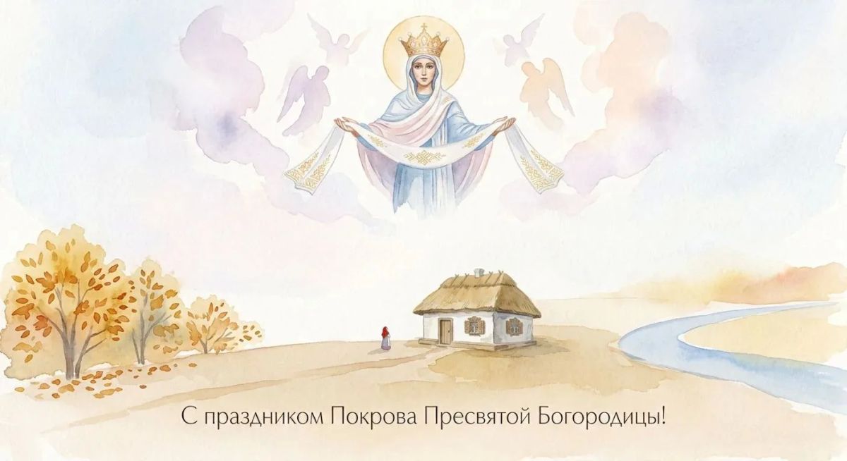 С праздником Покрова Пресвятой Богородицы!