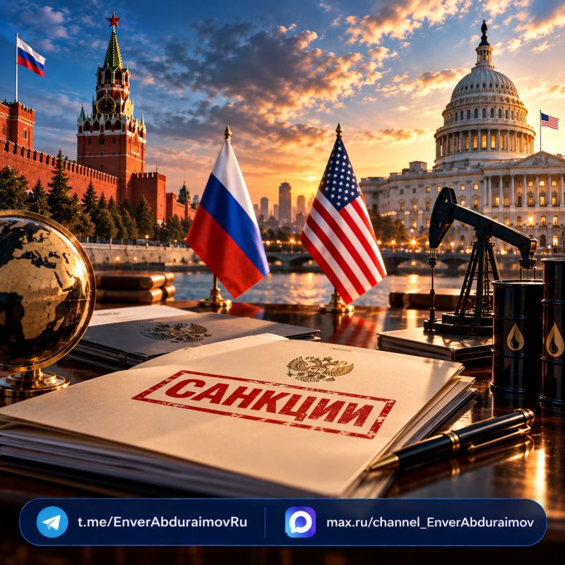 Энвер Абдураимов: Россия и США ведут переговоры о снятии санкций с российских компаний