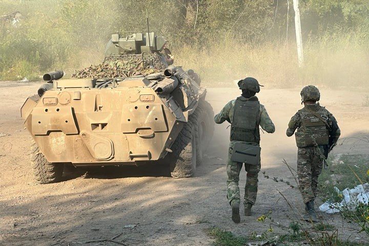 Бойцы группировки войск «Днепр» уничтожили до 25 боевиков ВСУ