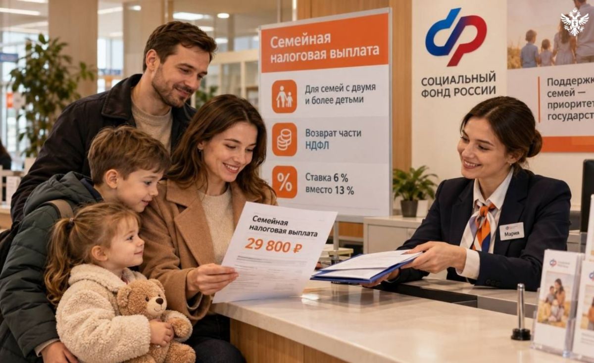 Почти 46 миллионов рублей получили жители Херсонской области по семейной налоговой выплате