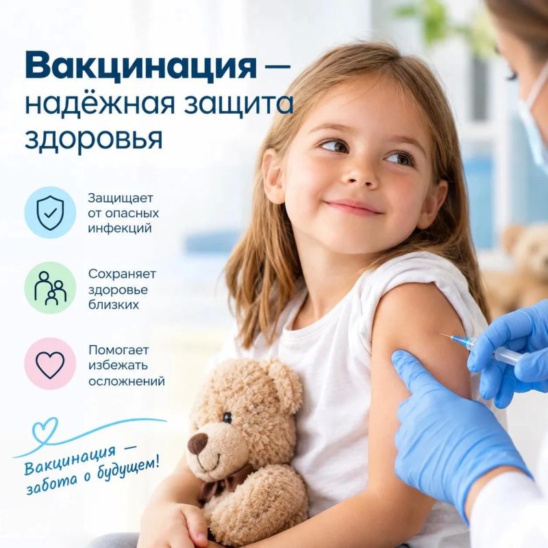Вакцинация — надёжная защита здоровья