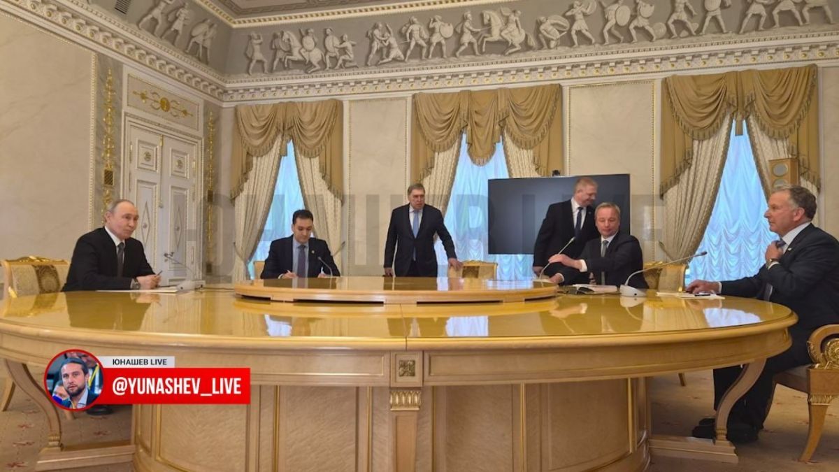 Уиткофф в Константиновском дворце Петербурга