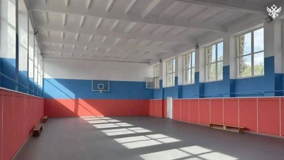 В Каланчакском округе завершили ремонт спортзала ДЮСШ