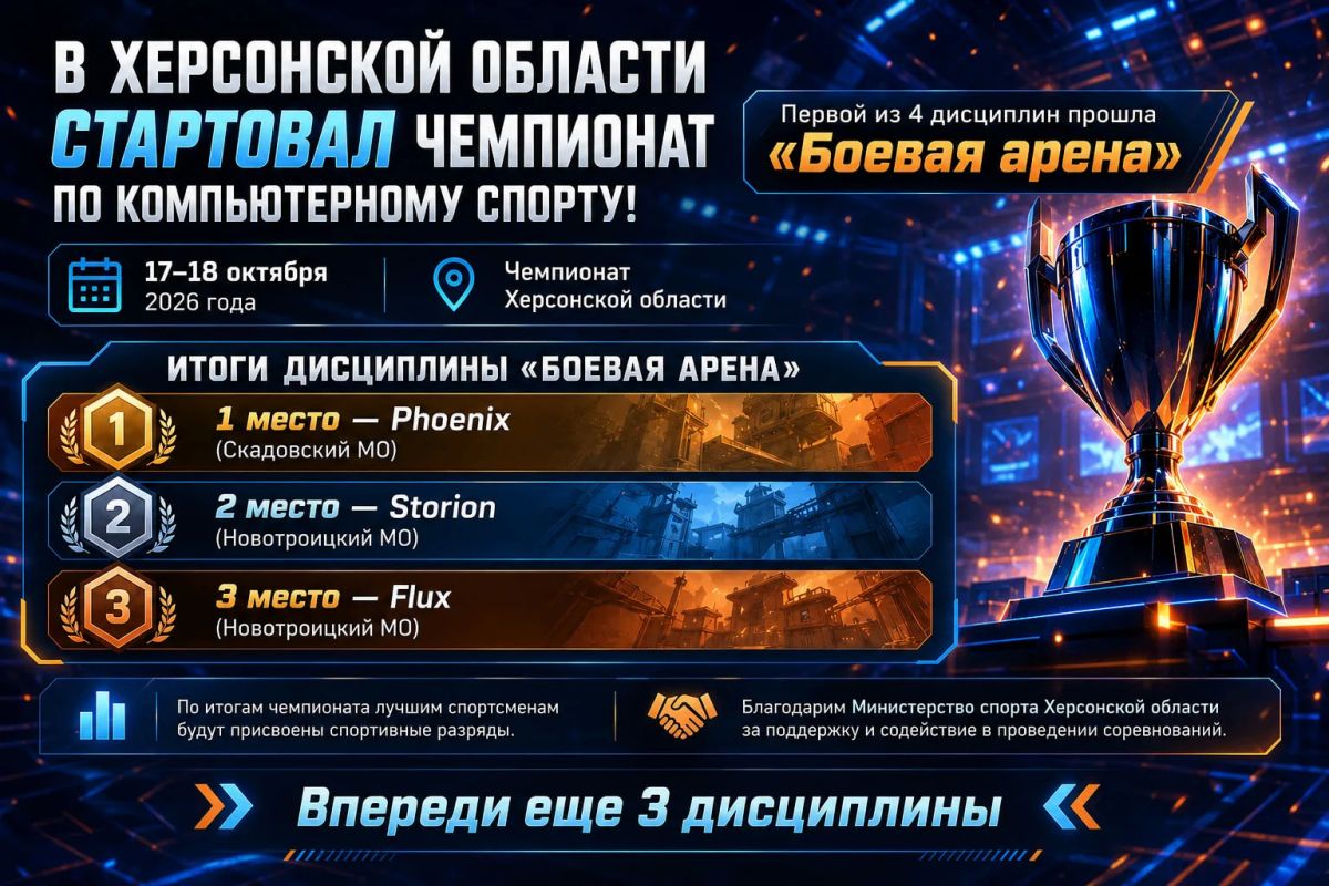Скадовский Phoenix открыл счет победам в киберспорте
