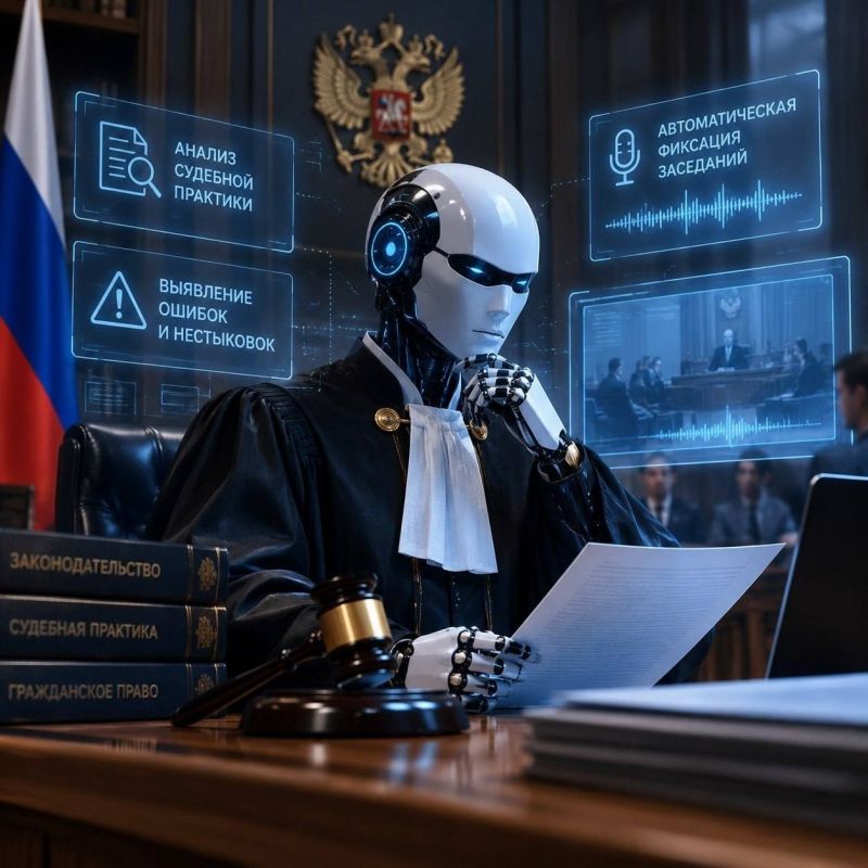 Искусственный интеллект возьмут в помощники российским судам