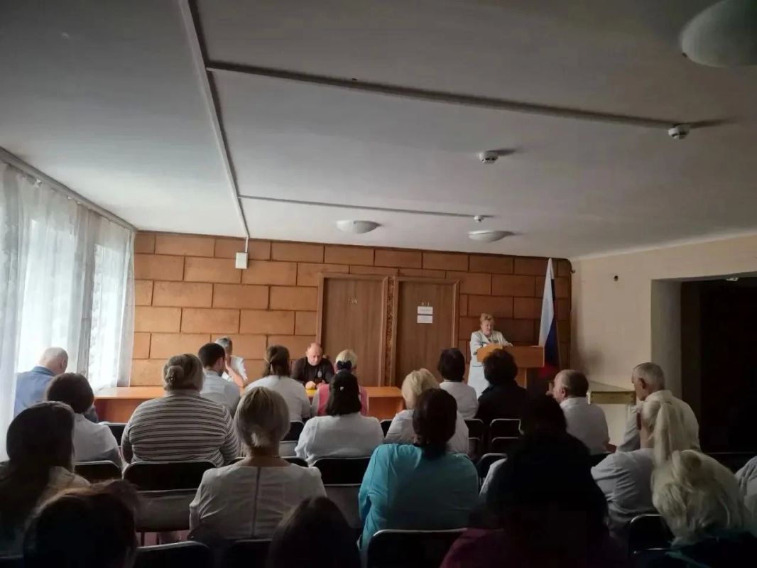 В Скадовской ЦРБ обсудили вакцинацию беременных