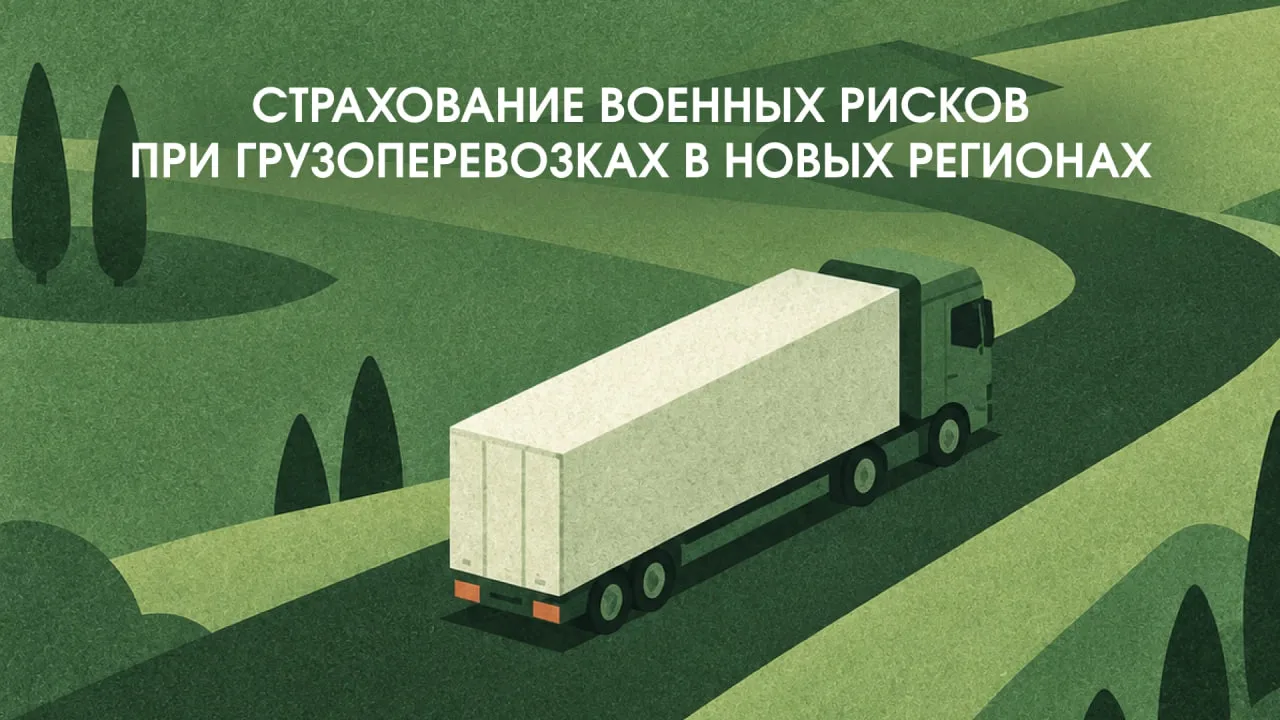 Военное страхование грузоперевозок в новых регионах