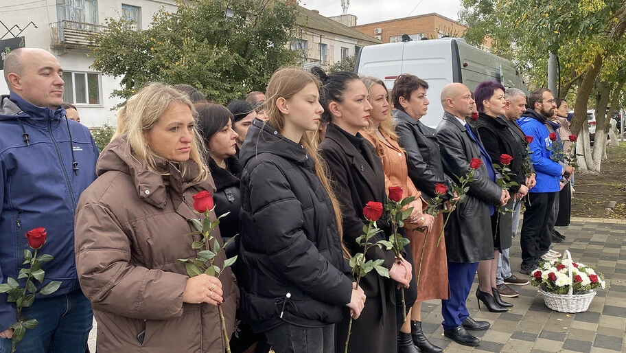 В Геническе отметили 83-ю годовщину освобождения города от фашистской оккупации